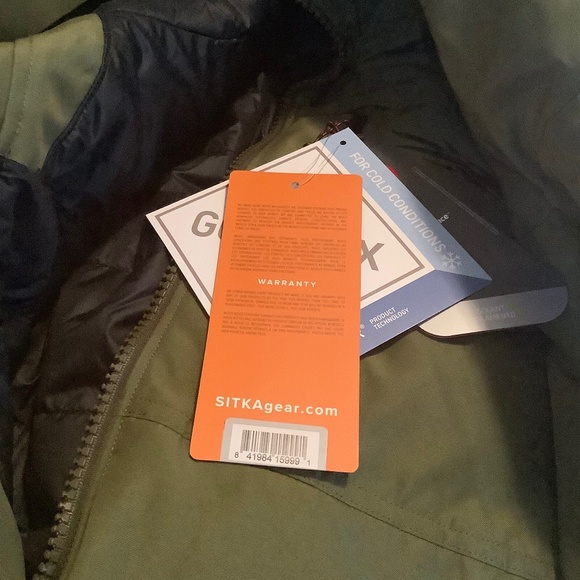 NWT Sitka Gear Grindstone Work Jacket Covert Green XXL DISCONTINUED COLOR - Picture 6 of 7